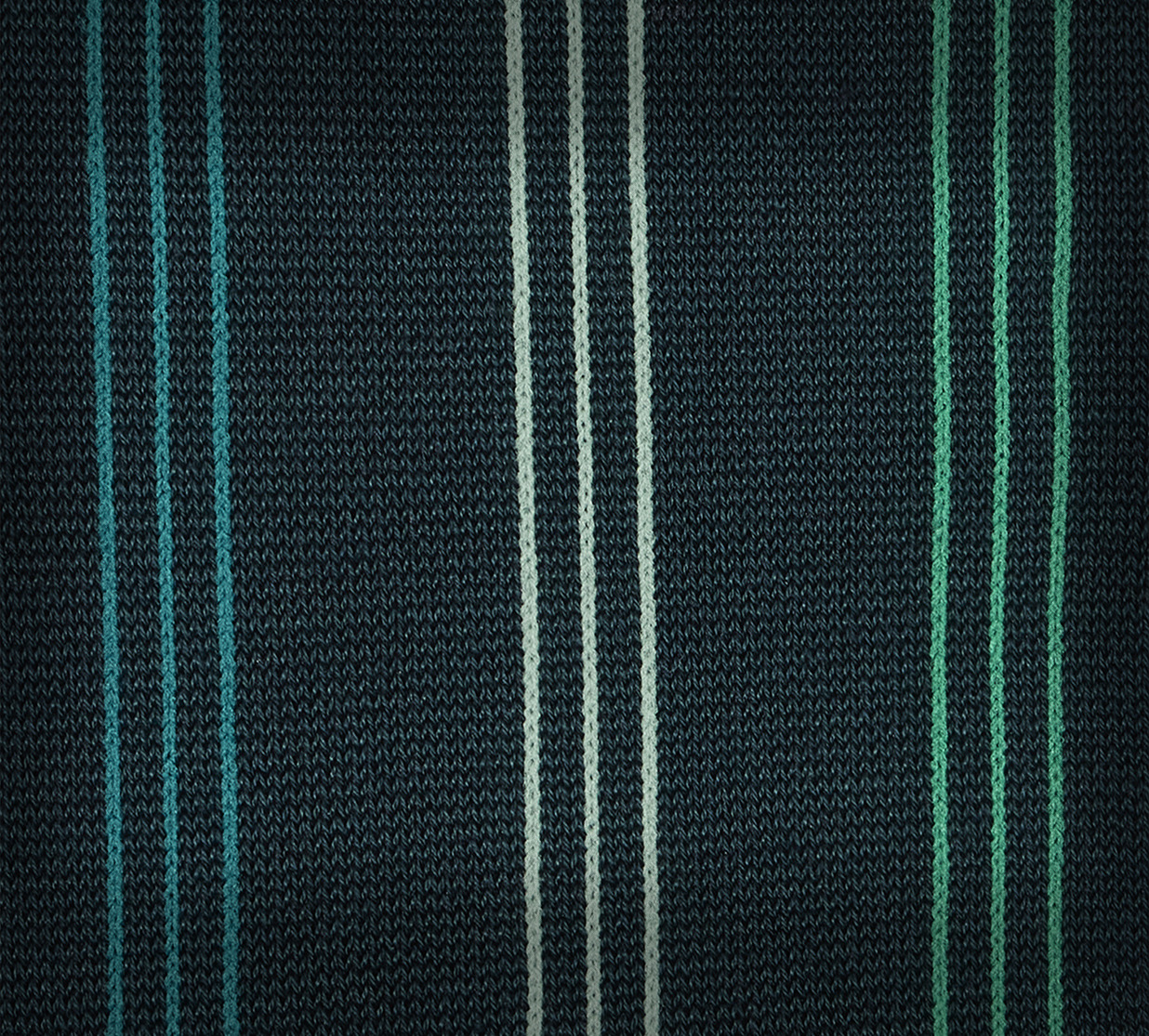 Green Contrasting Stripe Socks - 4