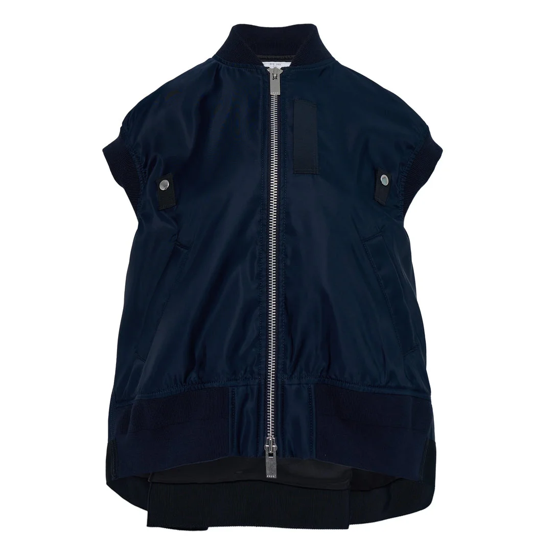 Nylon Twill Vest - 1