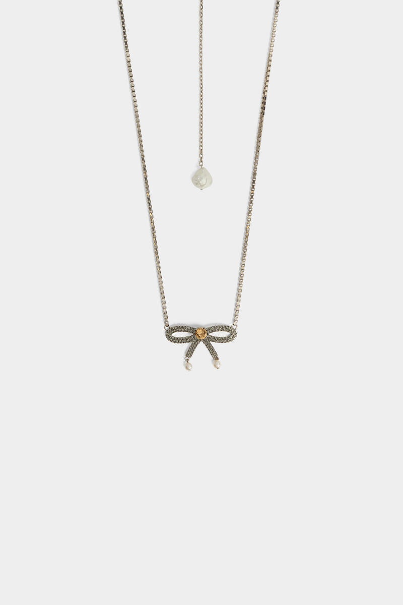 BOW NECKLACE - 2