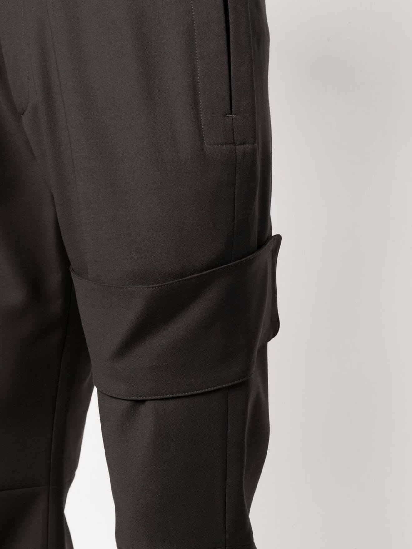 strap-detail tailored trousers - 5