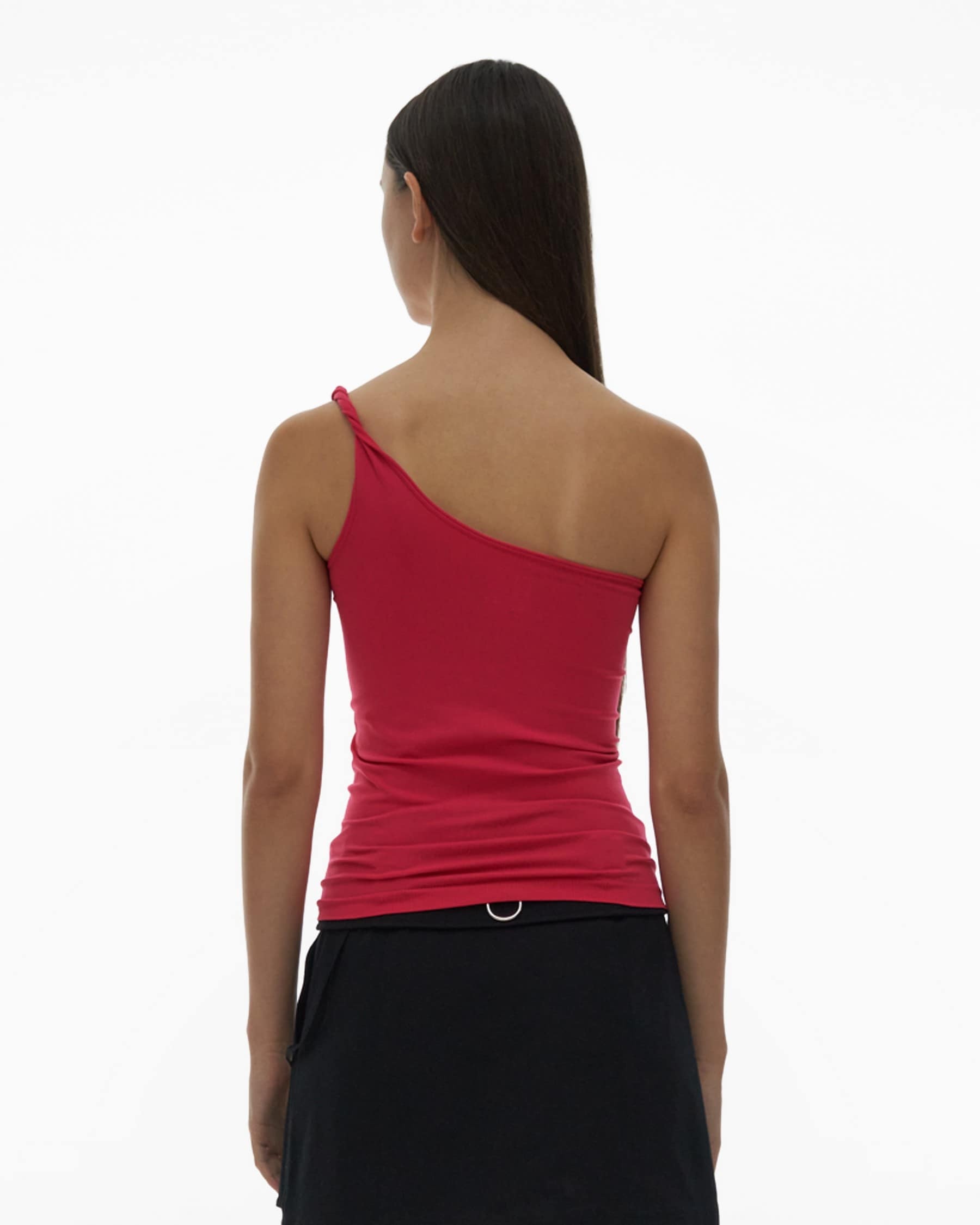 TWISTED ONE-SHOULDER TANK - 4