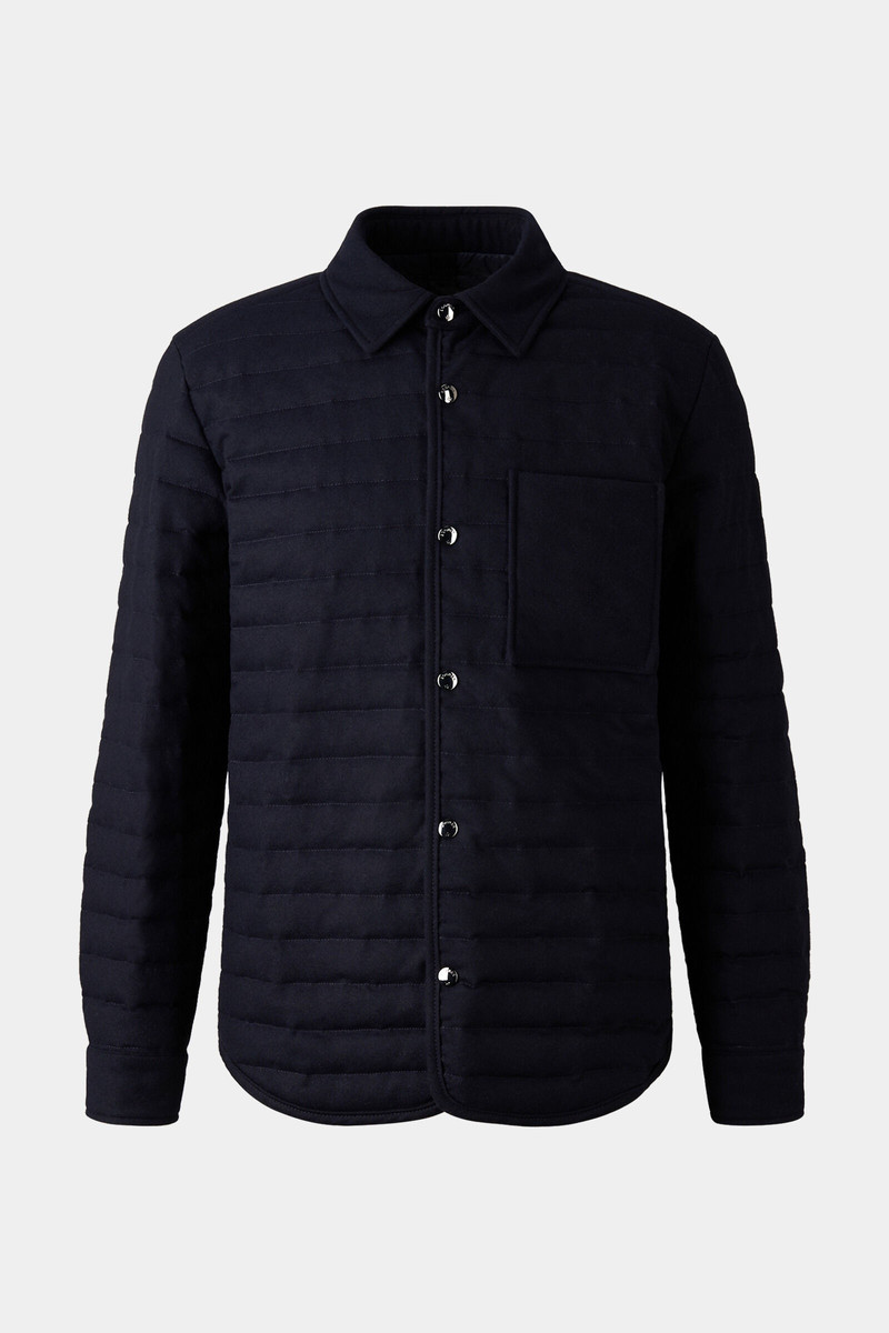 Olli Shirt jacket in Navy blue 1