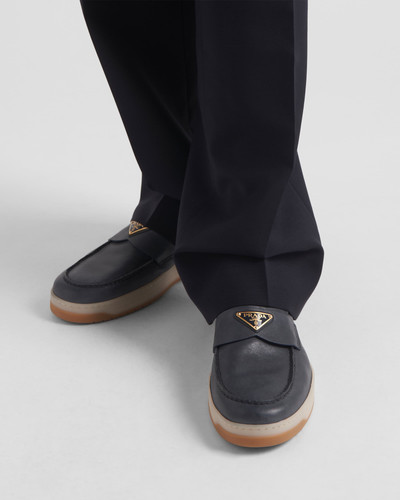 Prada Nappa leather loafers outlook