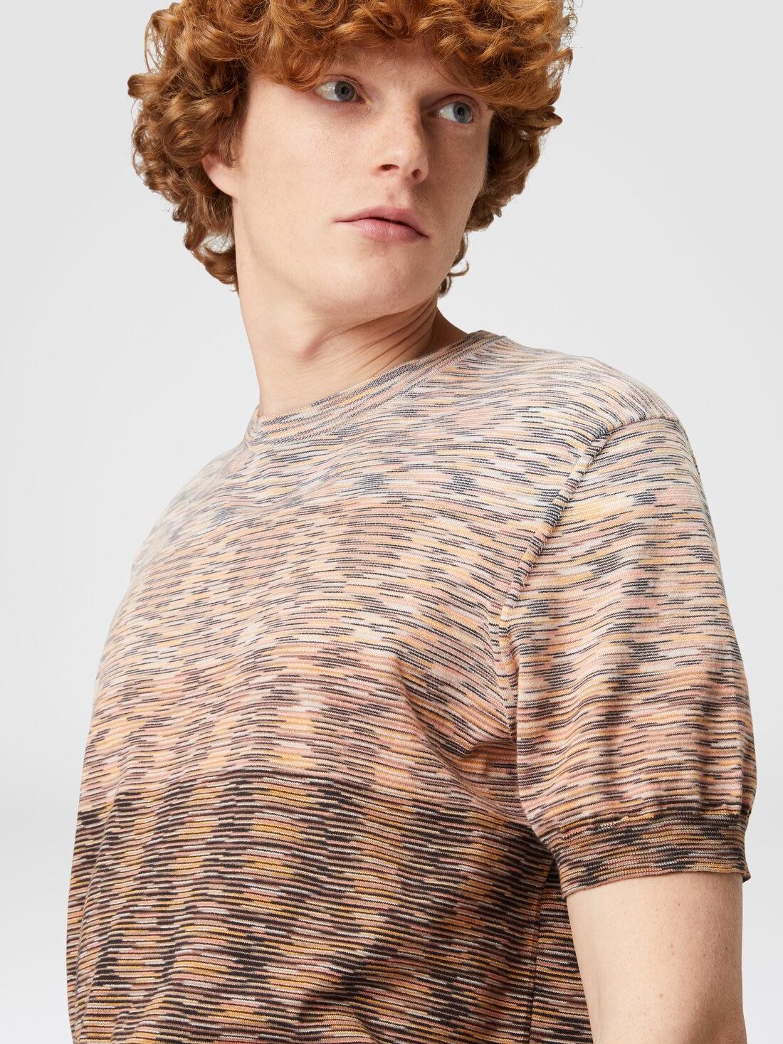 Cotton slub knit T-shirt - 5