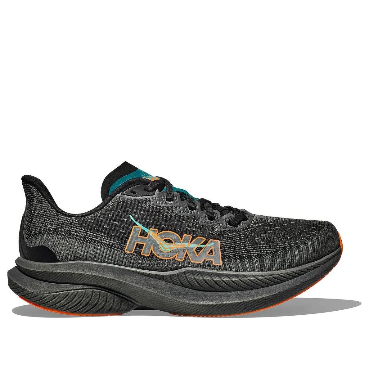 HOKA ONE ONE Mach 6 'Black Electric Tangerine' 1147790-BKLC - 2