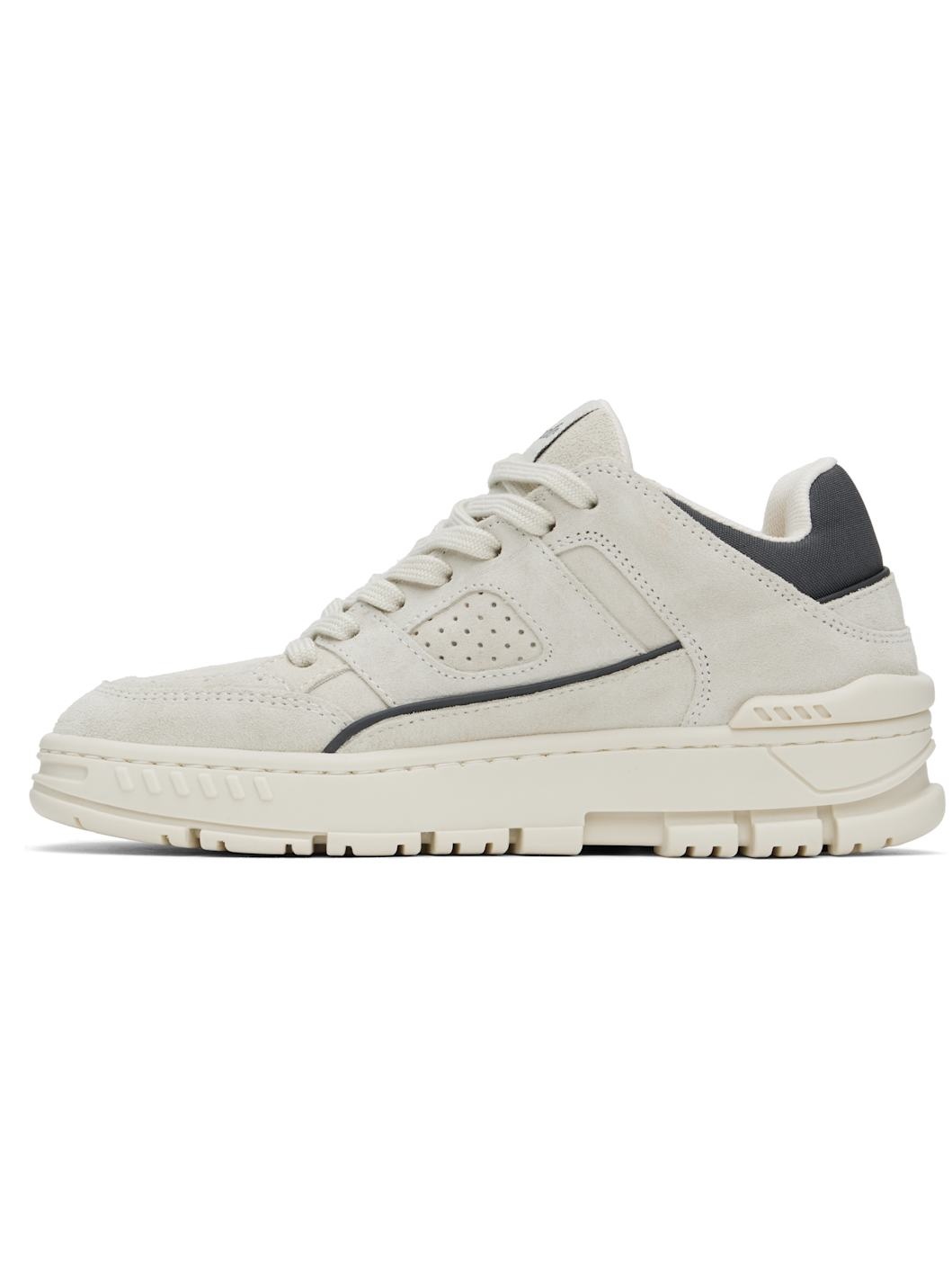 Off-White & Black Area Lo Sneakers - 3
