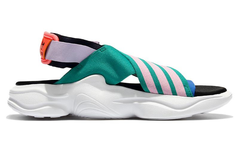 (WMNS) adidas Magmur Sandal 'Glory Green Pink Blue' EF5864 - 2