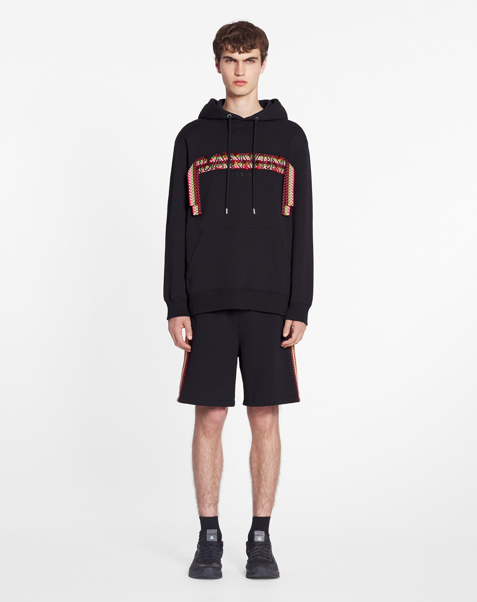 CURB LANVIN EMBROIDERED OVERSIZED HOODIE - 2