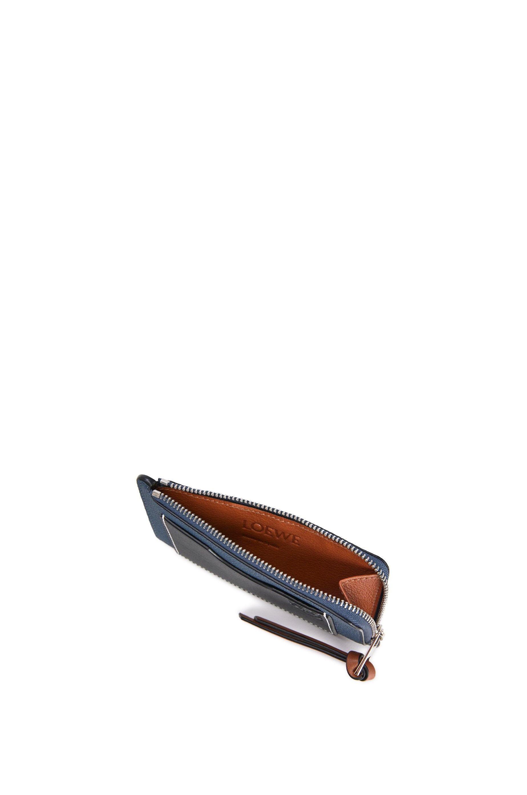 Coin cardholder in soft grained calfskin - 3