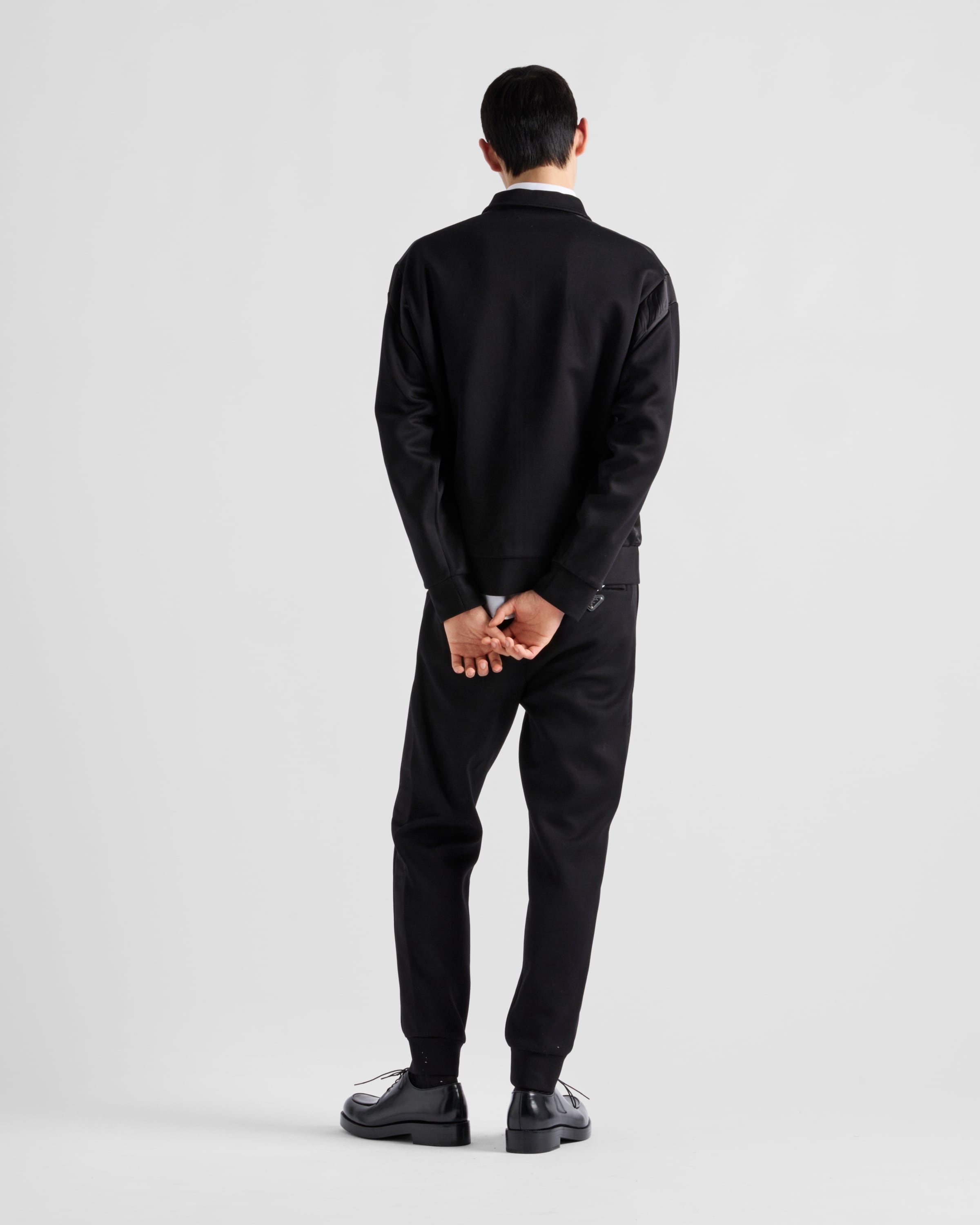 Technical fleece cardigan with duchesse details - 5