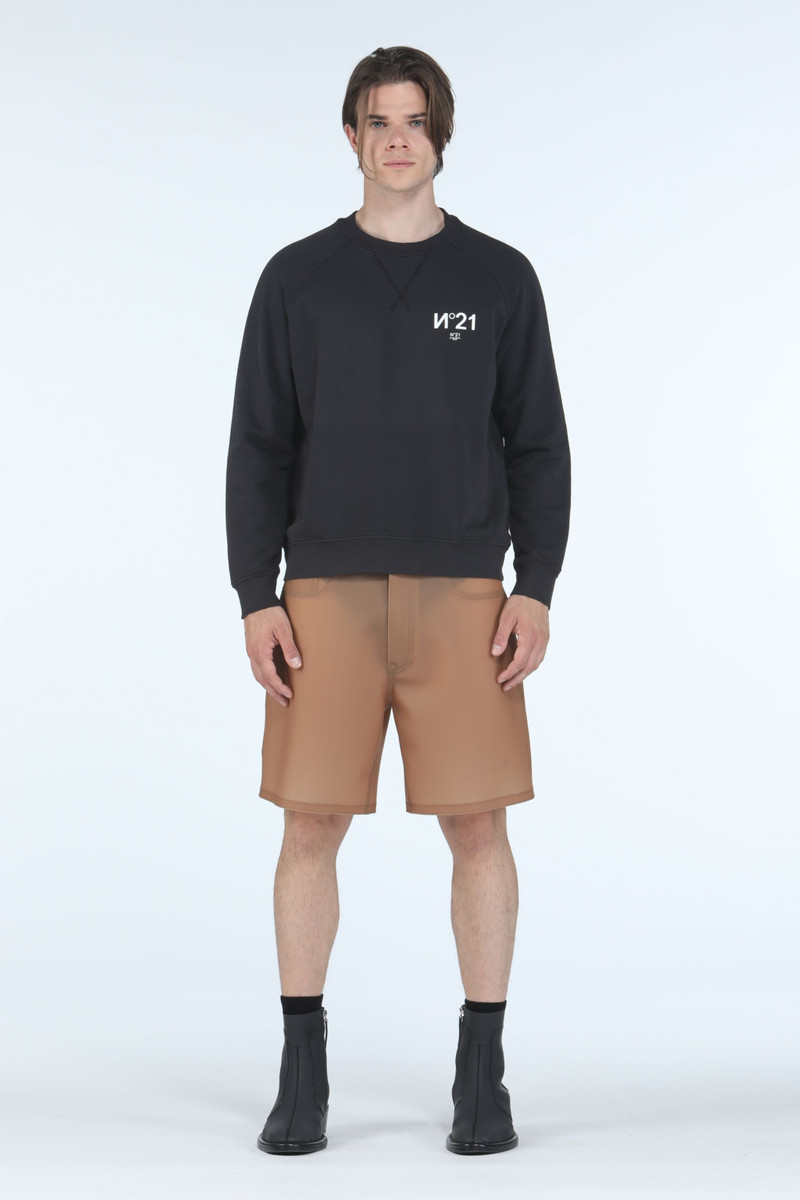 LOGO-PRINT COTTON SWEATSHIRT 4