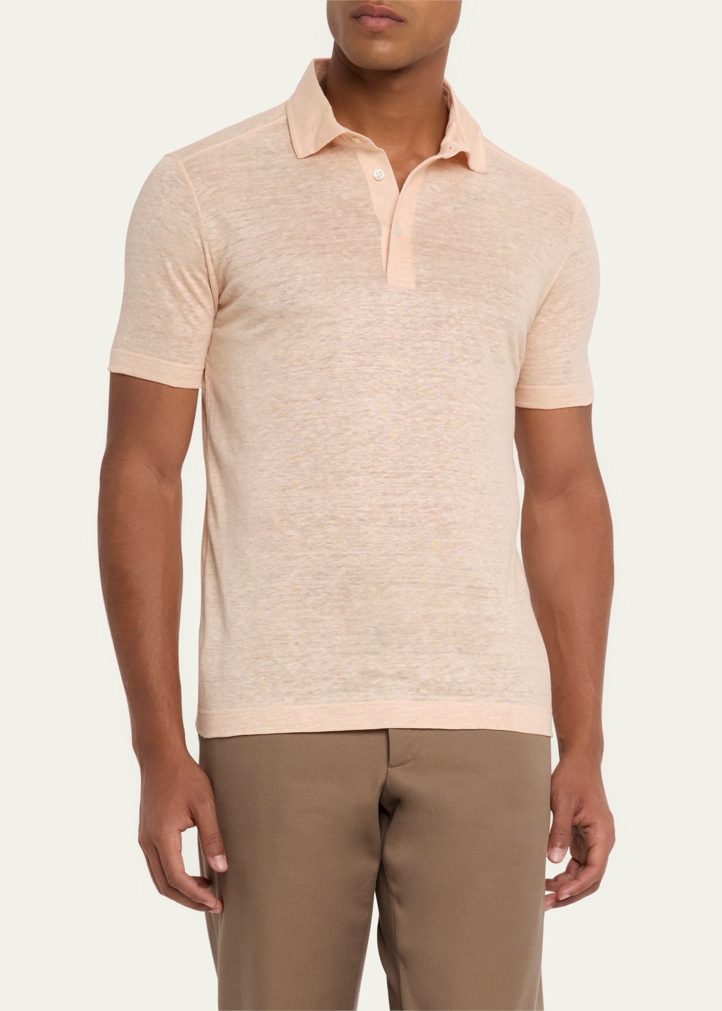 Men's Sam Linen Crewneck T-Shirt - 4
