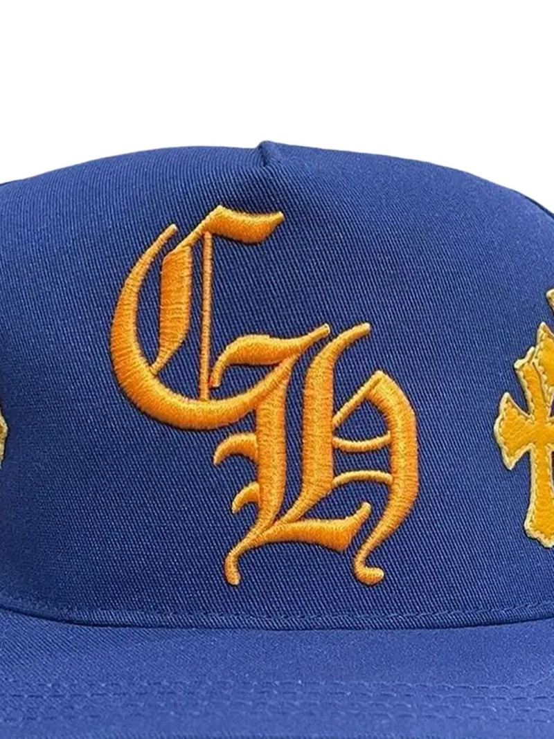 Chrome Hearts cross patch baseball hat outlook