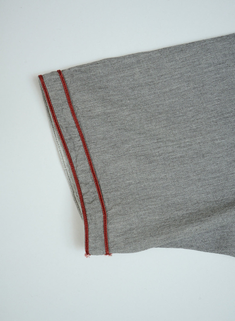 Baseball Shirt Short Sleeve Type 2 in Light Grey 8