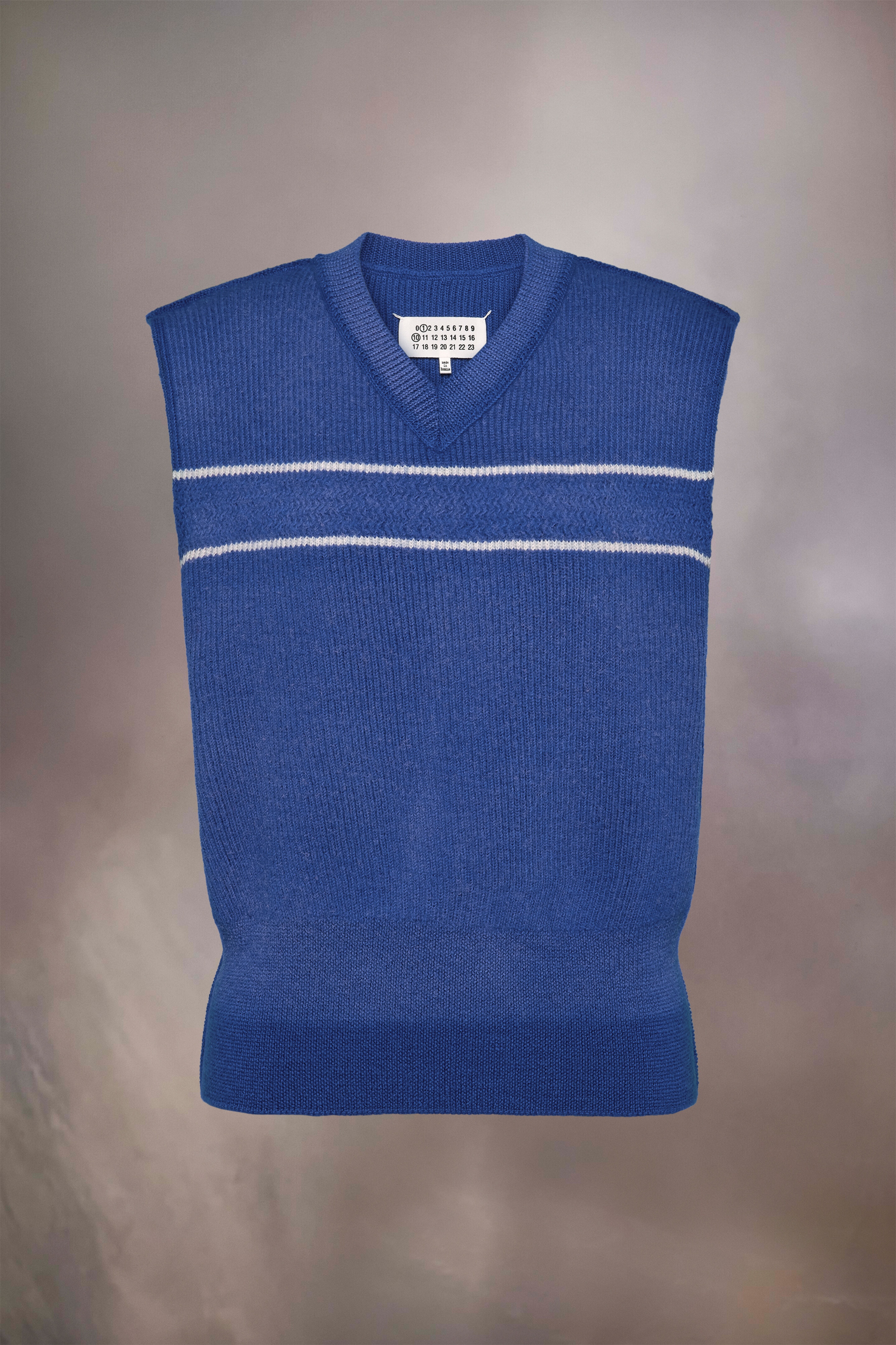 Sunbleached wool gilet - 2