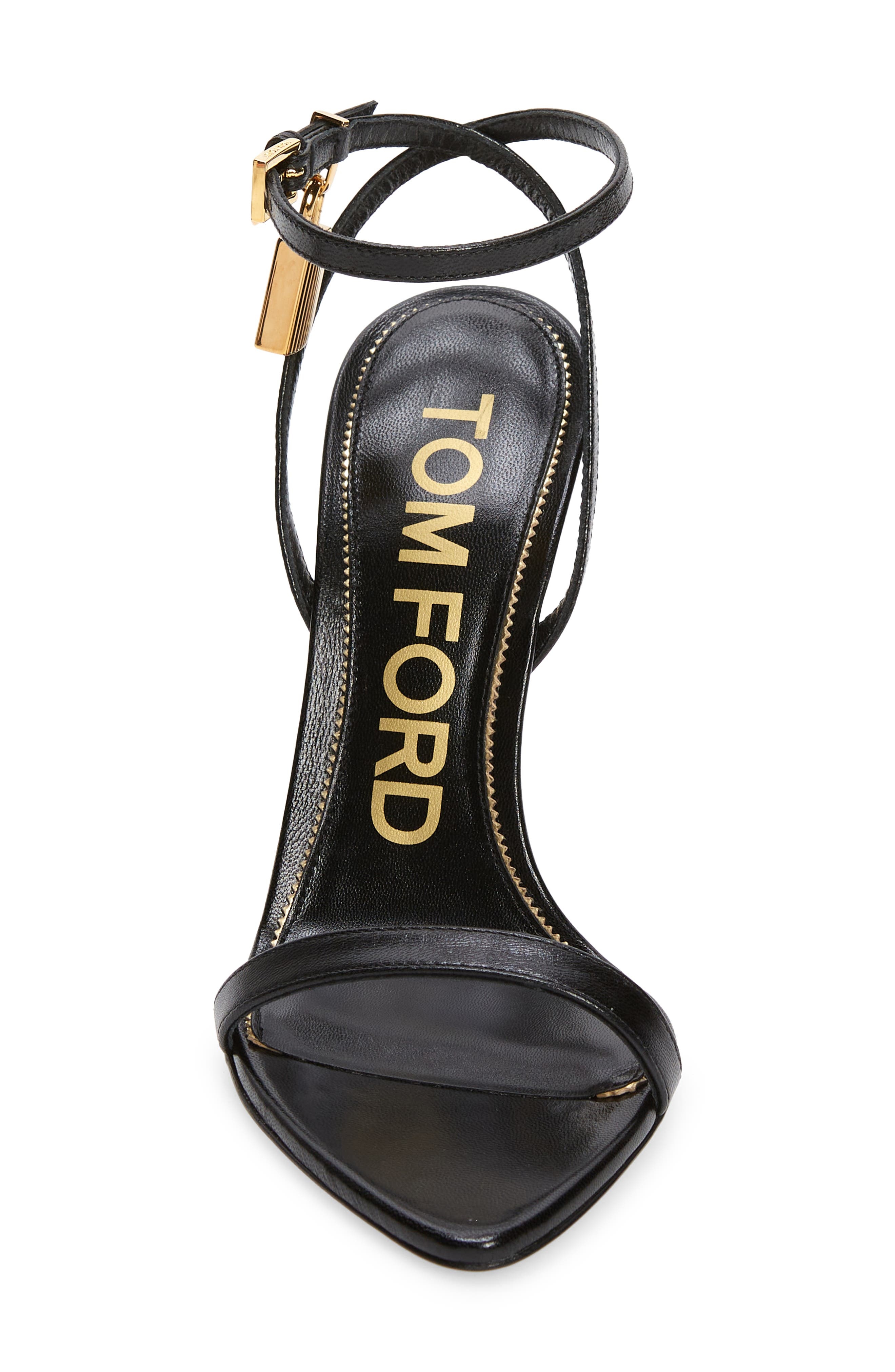 Padlock Pointy Toe Sandal - 4