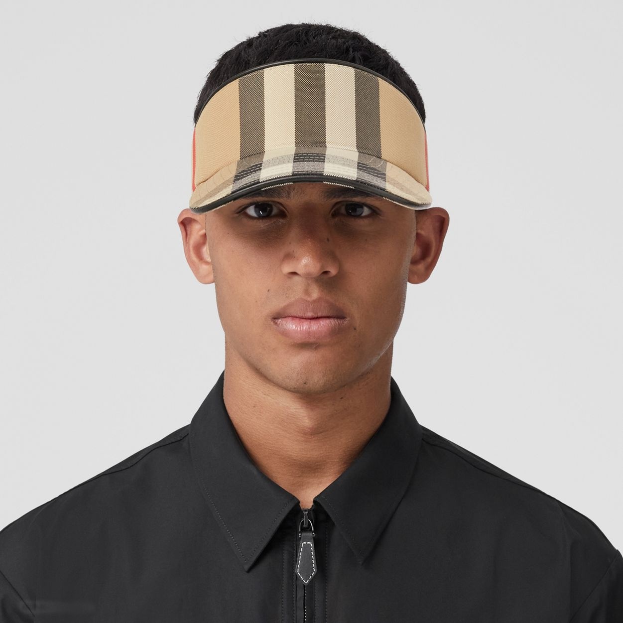 Check Cotton Visor - 3