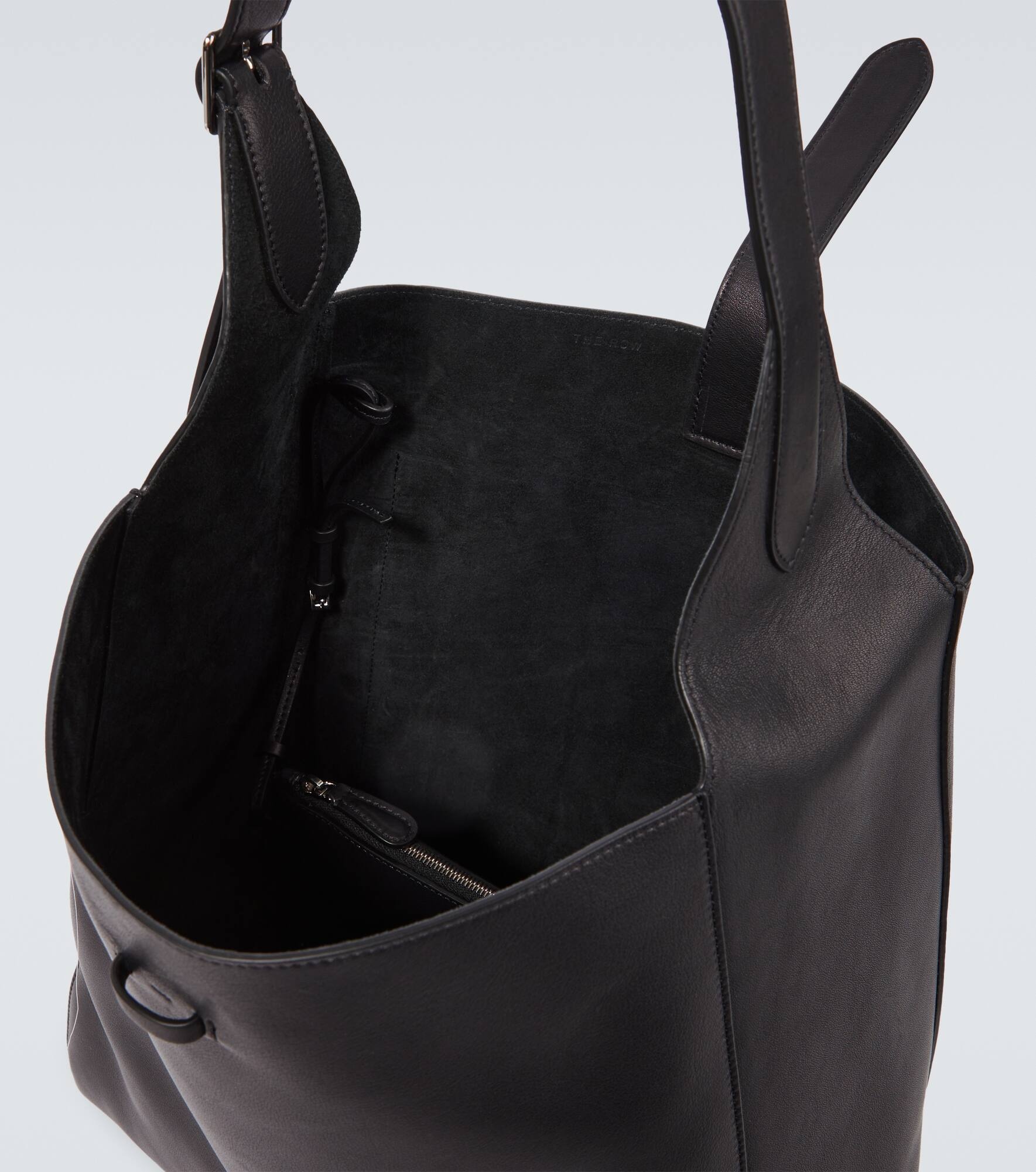 Blake leather tote bag - 4
