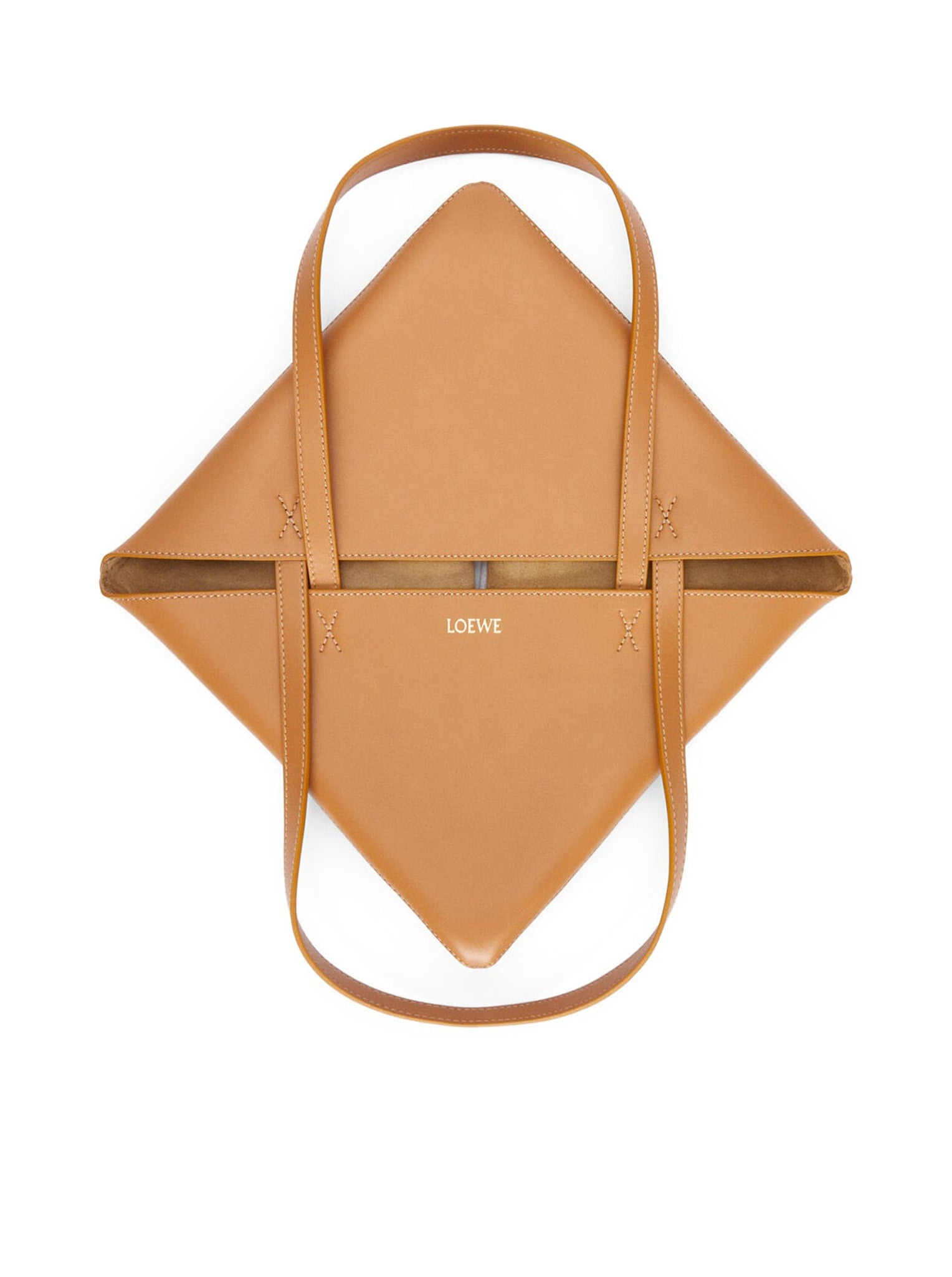 PUZZLE FOLD TOTE BAG IN SHINY CALFSKIN - 6