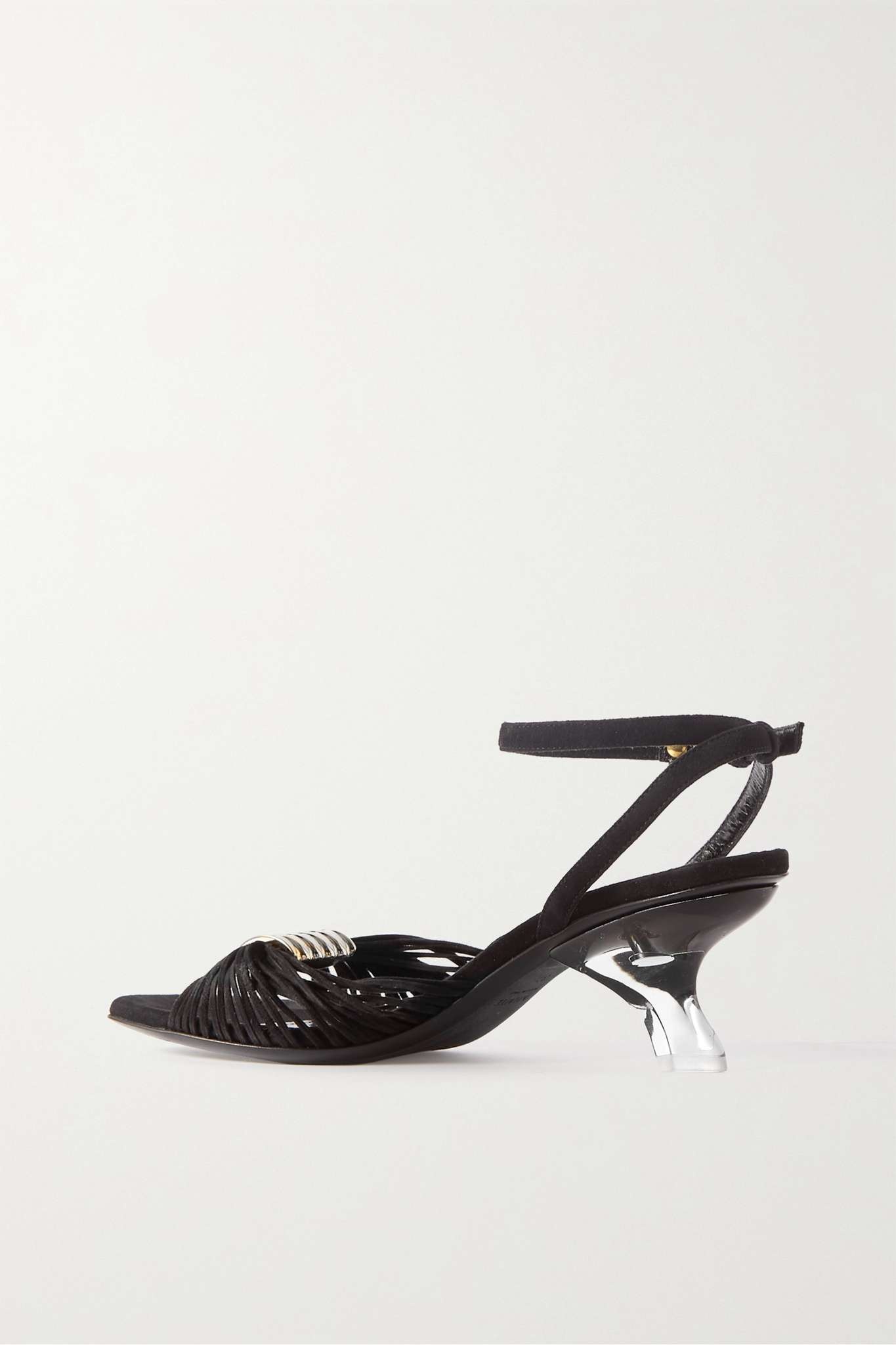 Amity embellished suede sandals - 6