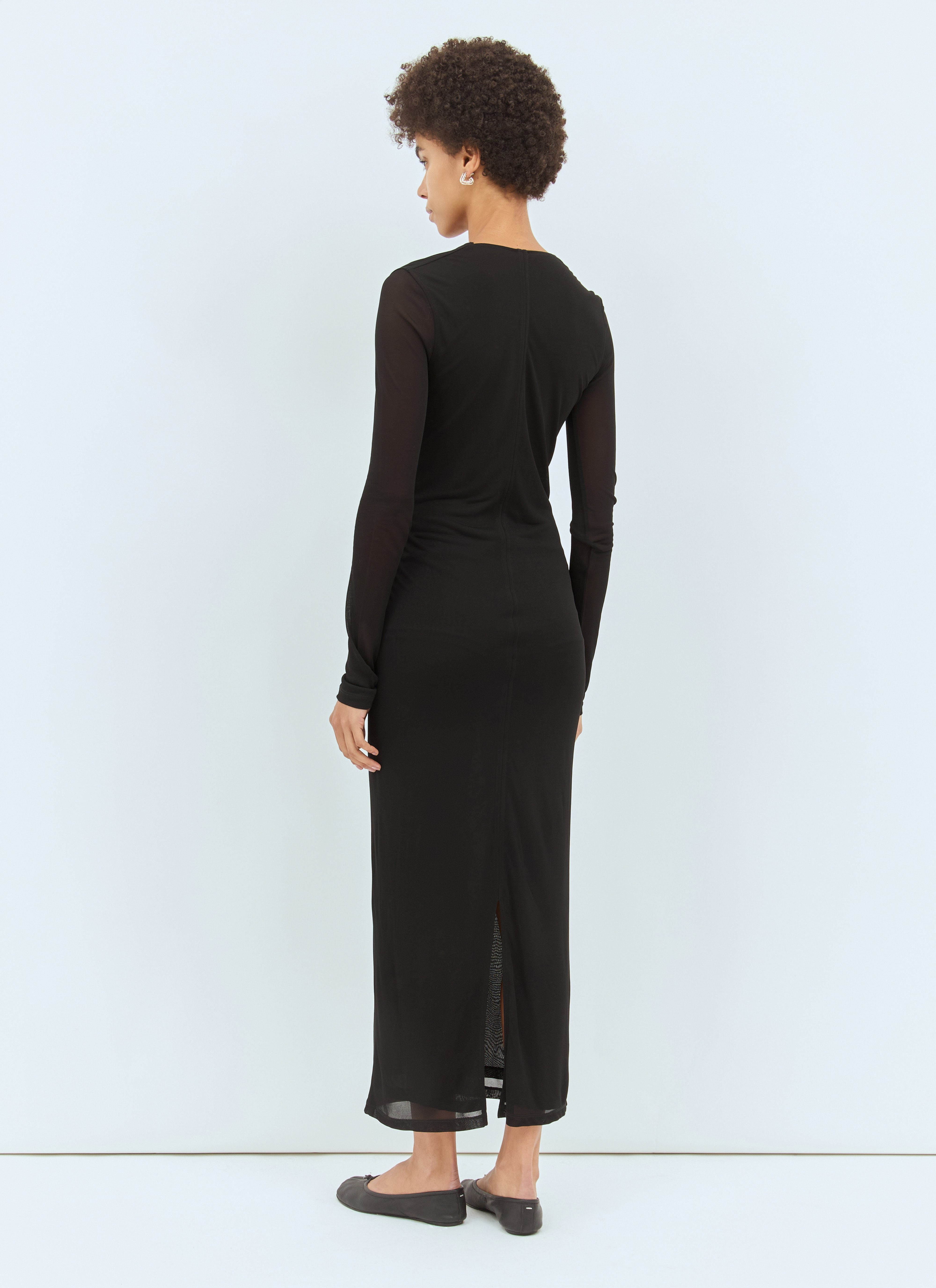 Toteme Women Draped V-Neck Maxi Dress - 5