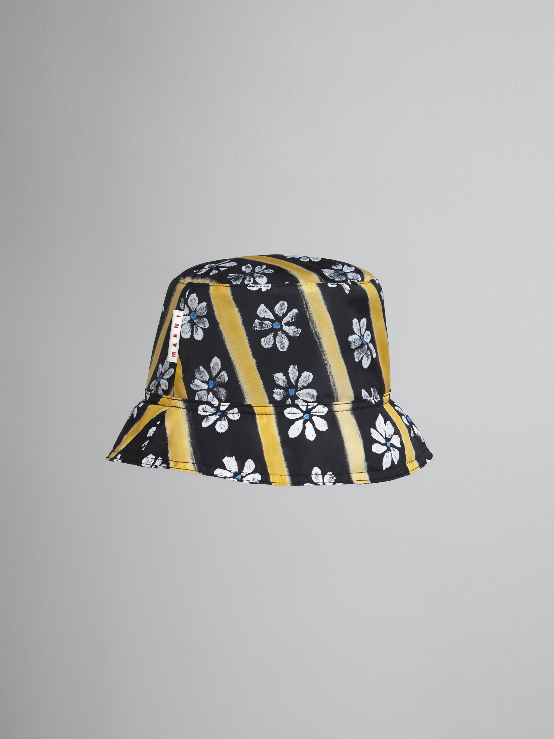 DAISY LANE PRINT NYLON BUCKET HAT - 1