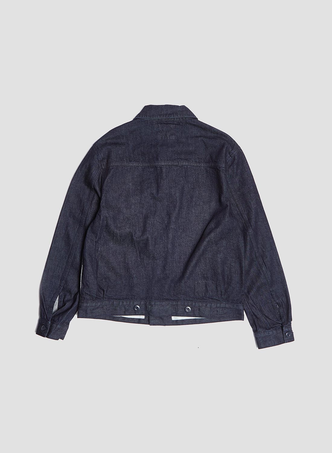 Short Jacket Denim in Indigo - 4