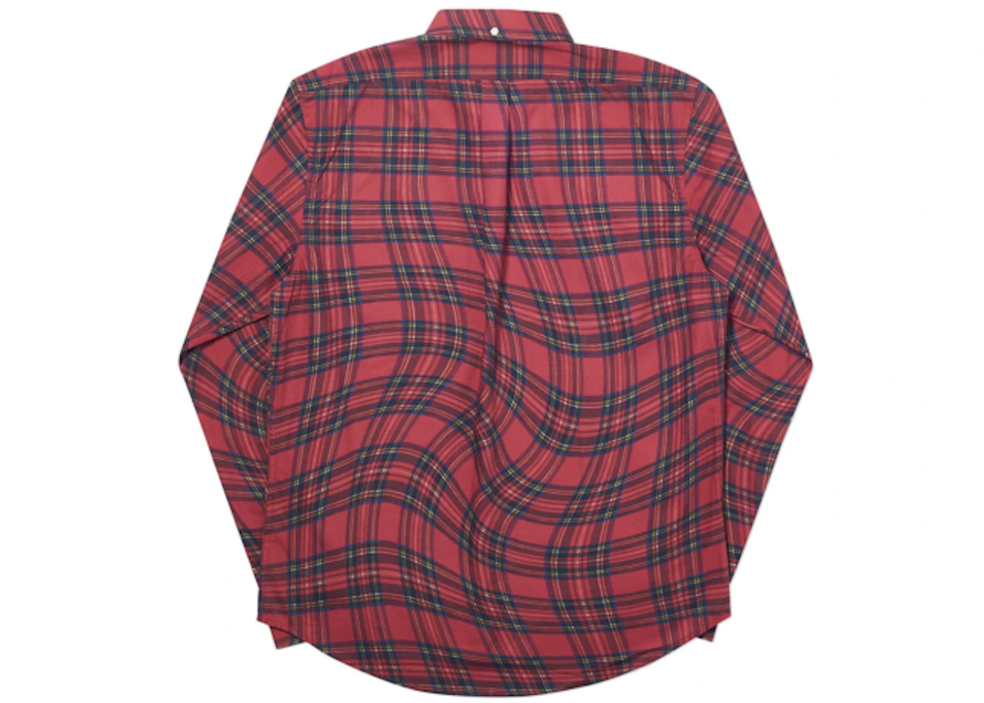 Palace Lumber Waved Shirt Red - 2