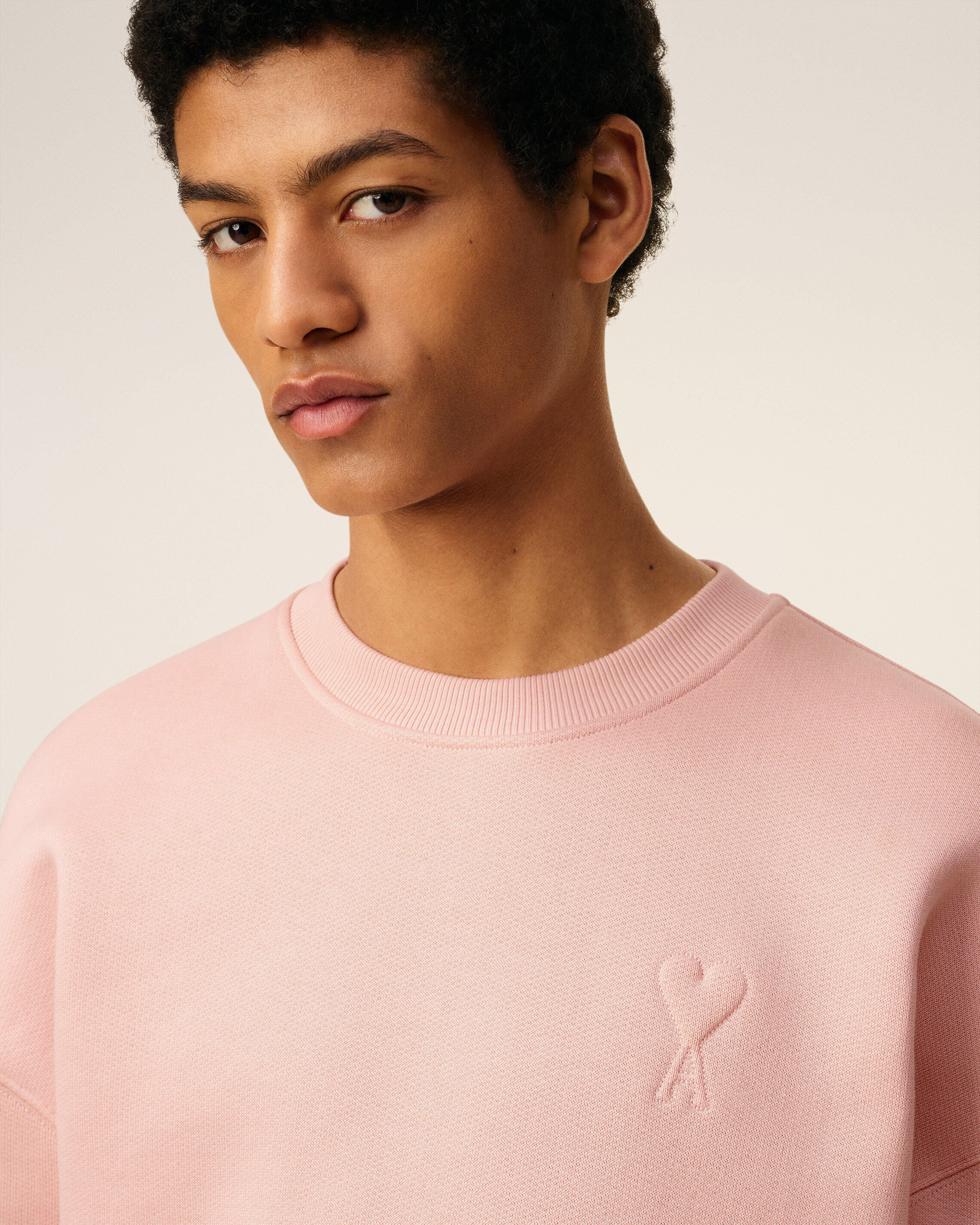PINK COTTON AMI DE COEUR SWEATSHIRT - 4
