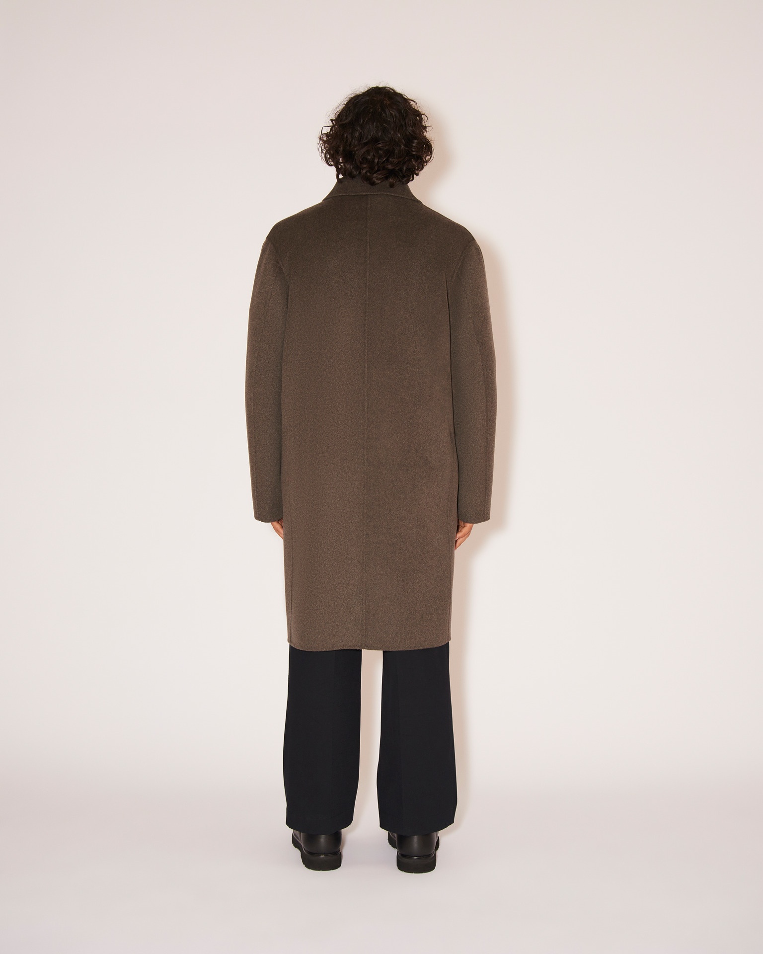 JANNO - Double wool coat - Dark Grey - 4