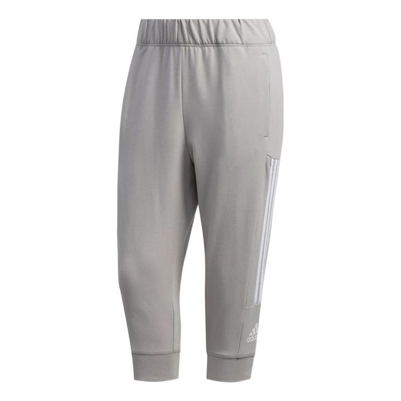 adidas adidas Stripes Capri Pants 'Grey' FL2363 REVERSIBLE