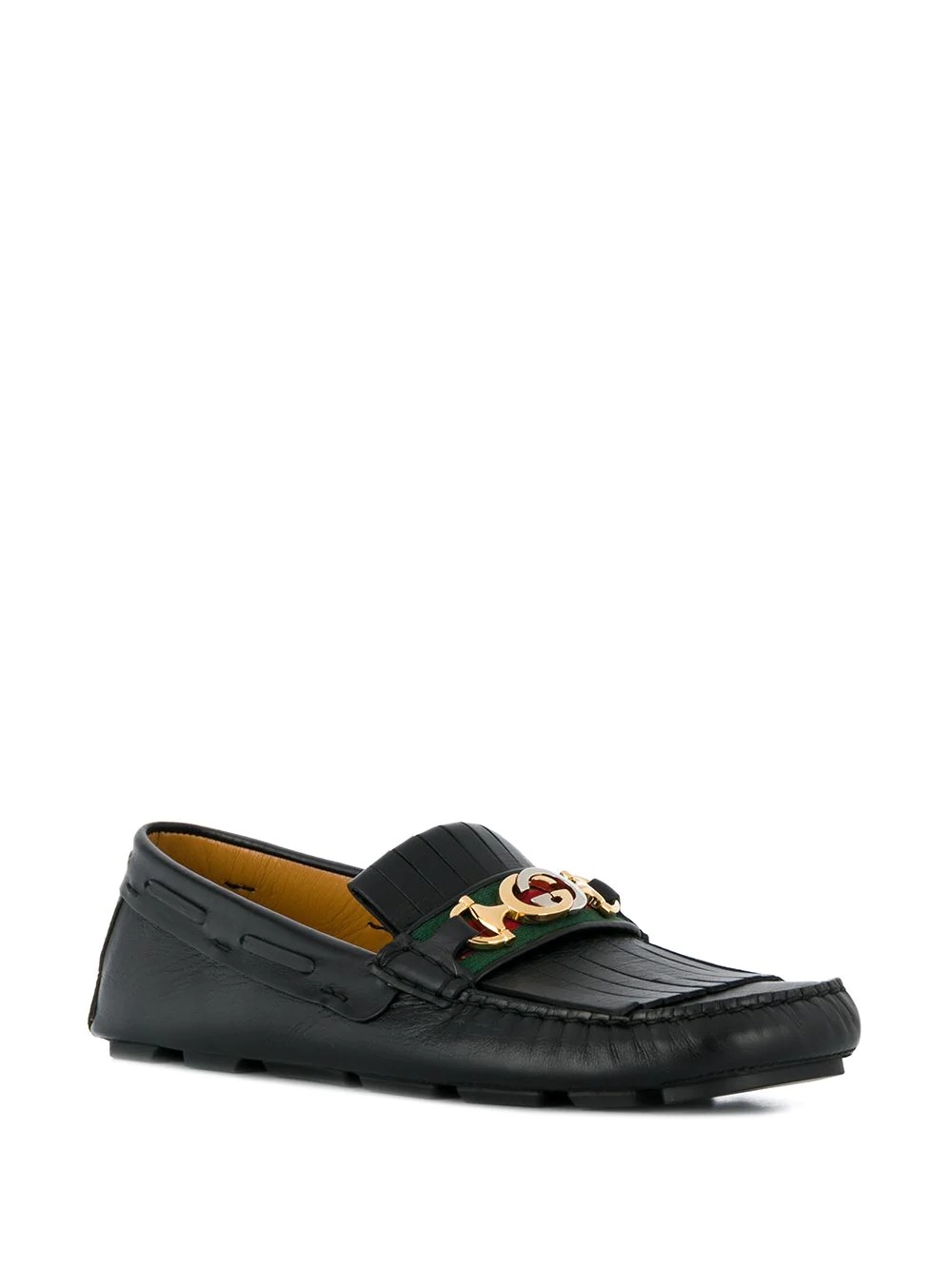 fringe moccasin loafers - 2