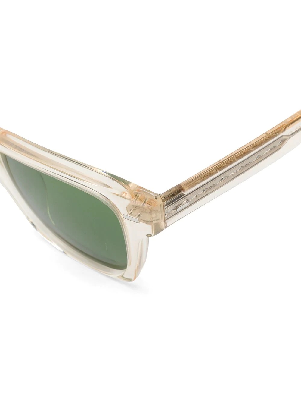 square-frame tinted sunglasses - 3