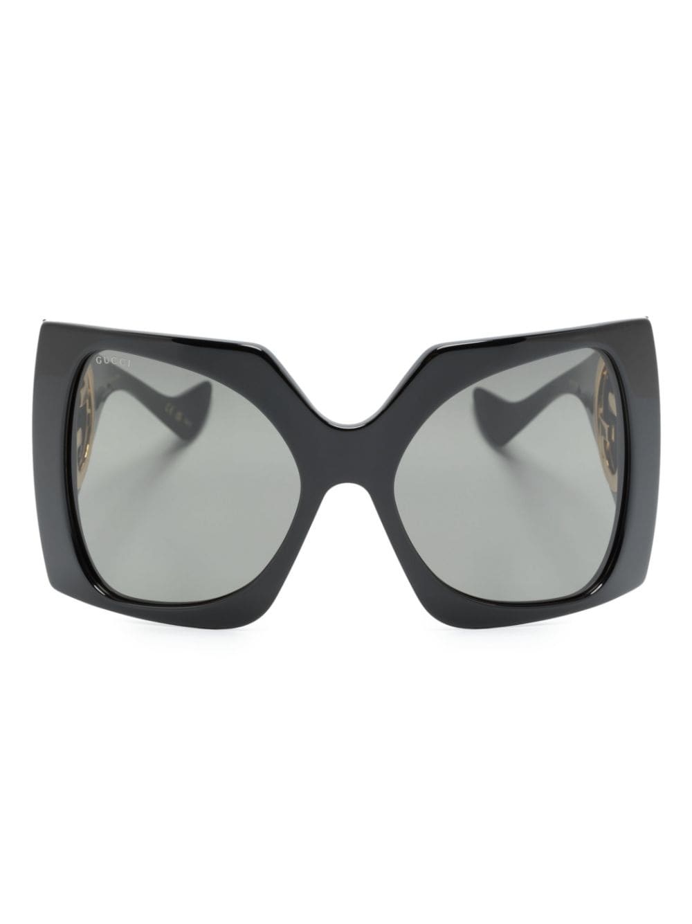 Interlocking G square-frame sunglasses - 1