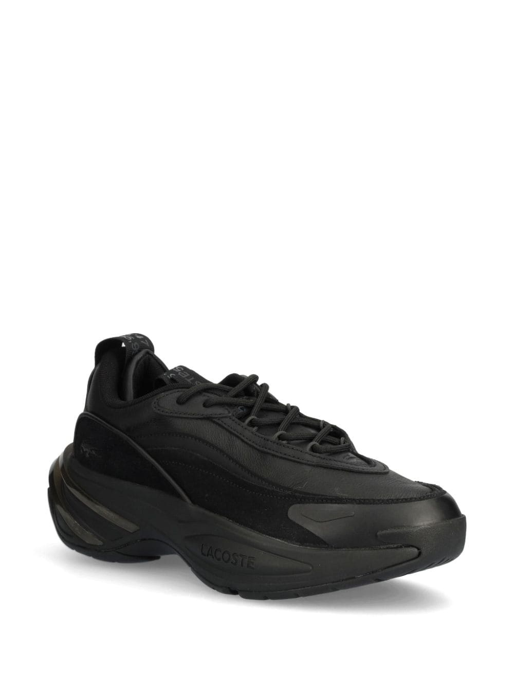 appliqué-logo low-top sneakers - 2