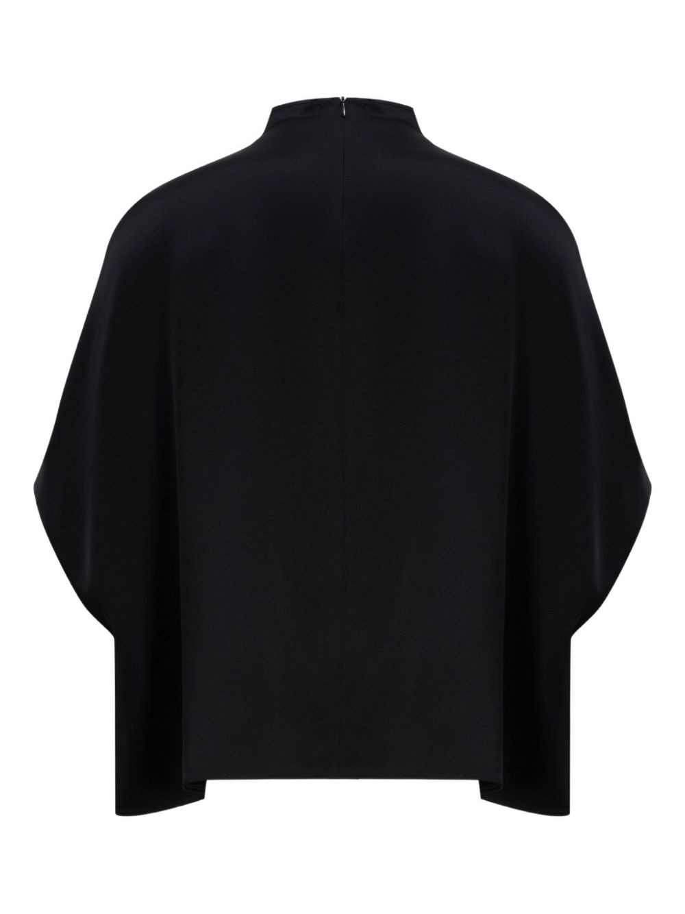 high-neck cape top - 2