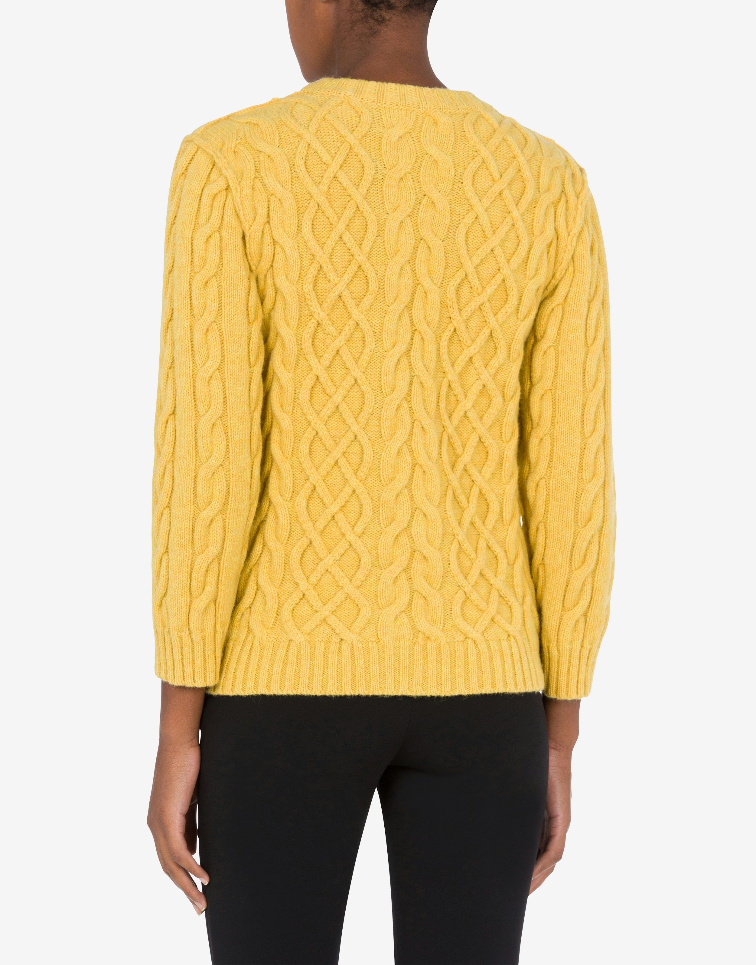 PULLOVER IN SHETLAND GOLDEN M - 3