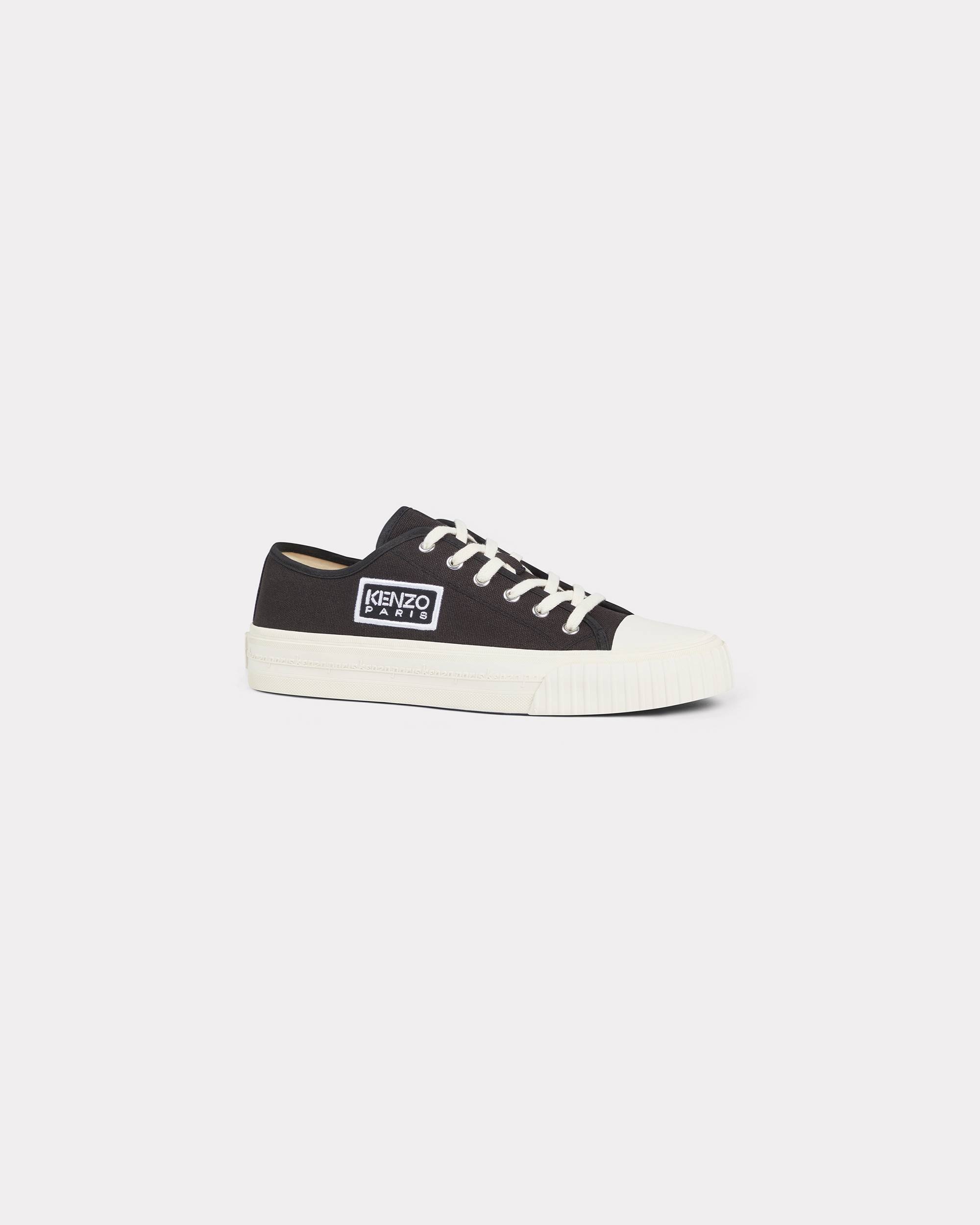 'KENZO Foxy' embroidered canvas trainers - 1