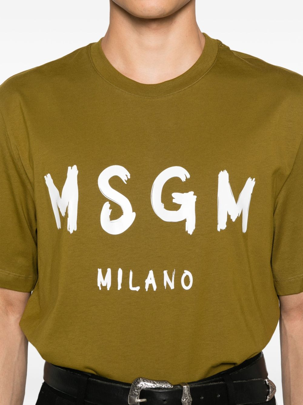 logo-print T-shirt - 4