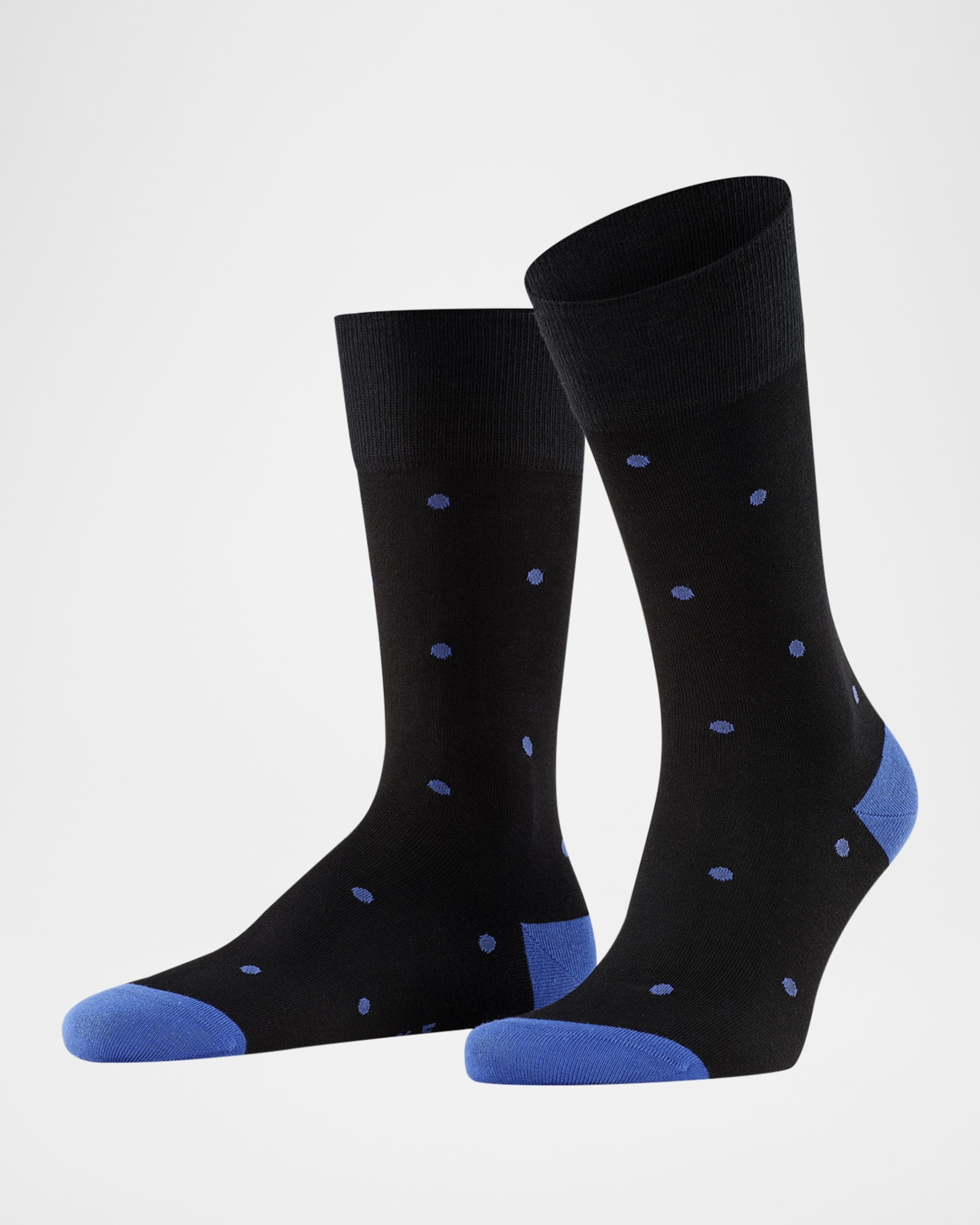 Cotton-Nylon Dot Ankle Socks - 1