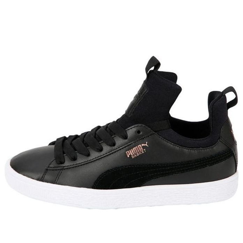 (WMNS) PUMA Basket Fierce 'Black White' 365480-02 - 1
