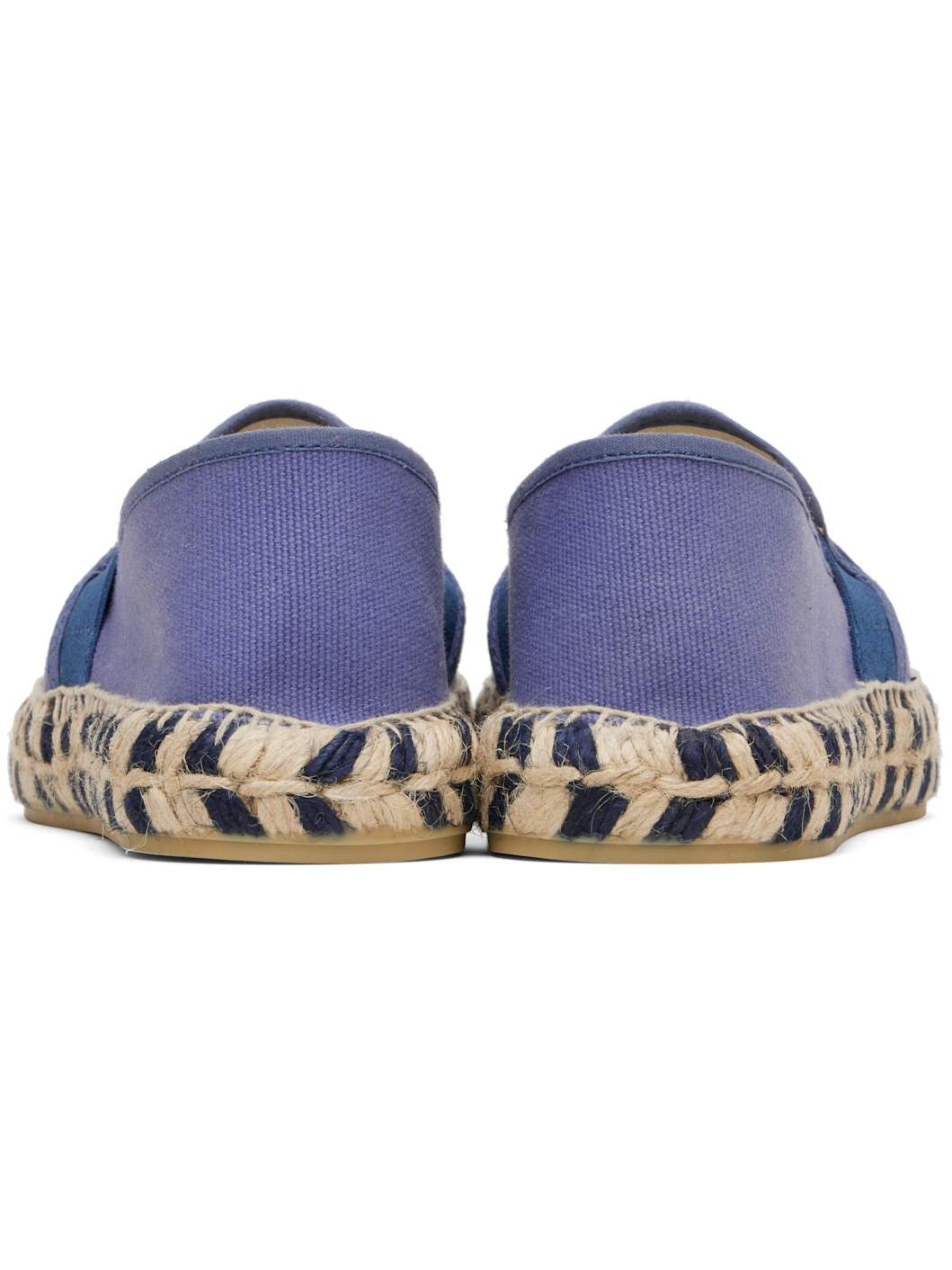 Purple Canvas Espadrilles - 2