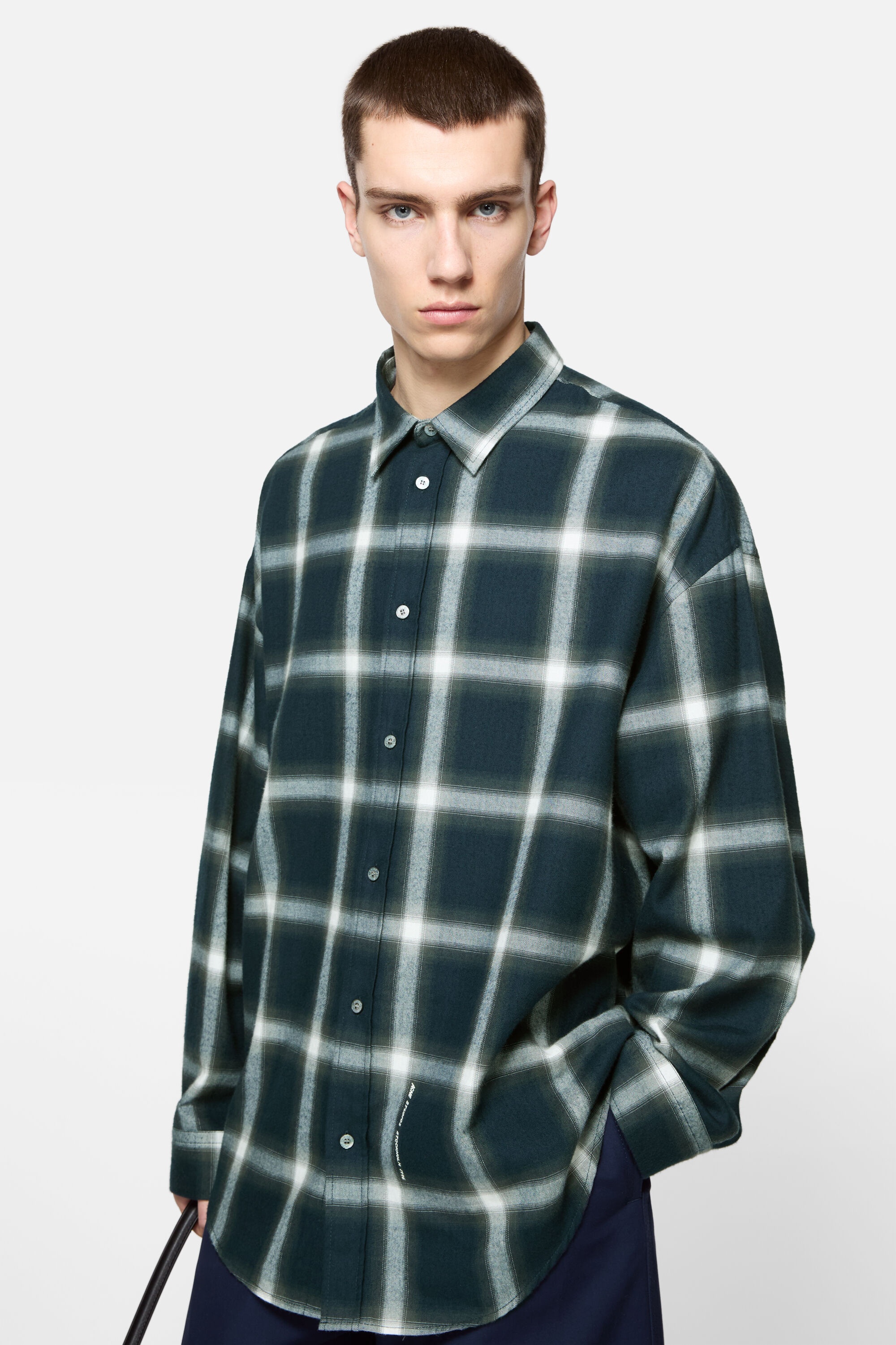 Button-up shirt - Navy multi - 4