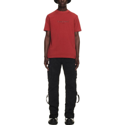 Off-White Off-White Give Me Space Cotton T-shirt 'Dark Brick-red Shade' OMAA027F23JER0012928 outlook