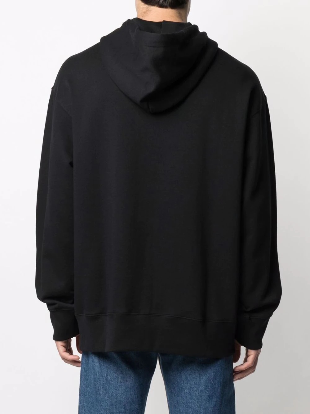 face-patch oversized hoodie - 5