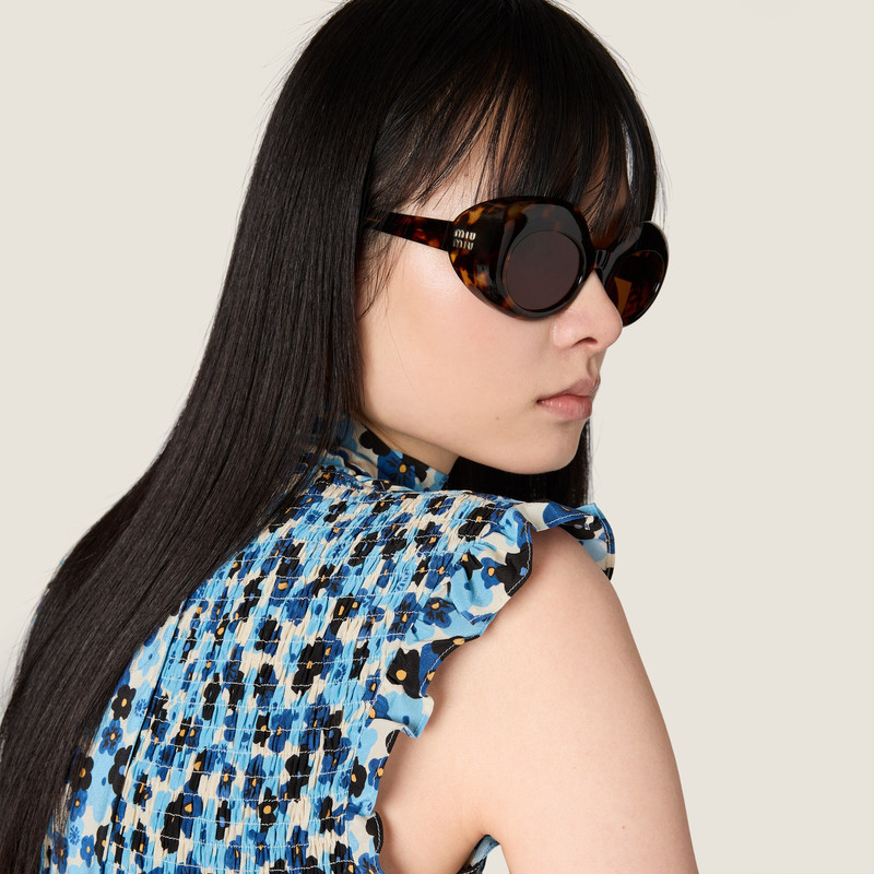 Crêpe de chine mini-dress 6
