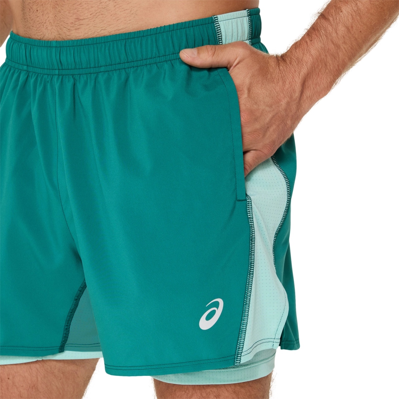ASICS SILVER 2N1 5IN SHORT - 4