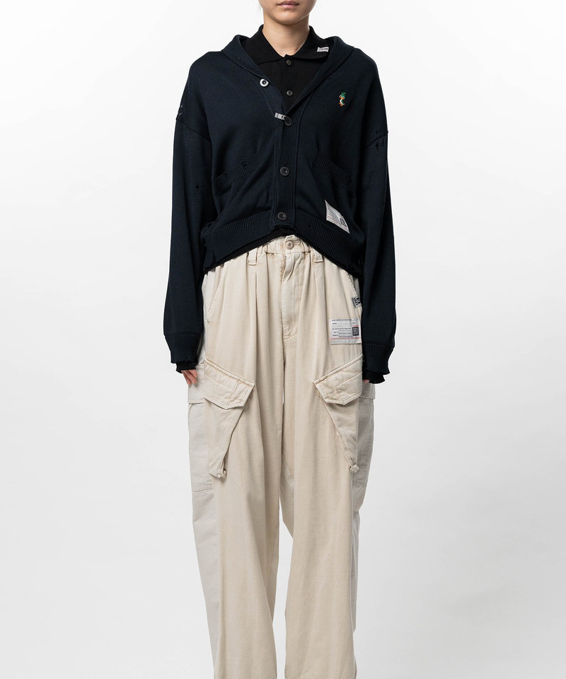 Maison MIHARAYASUHIRO Layered Knit Cardigan outlook
