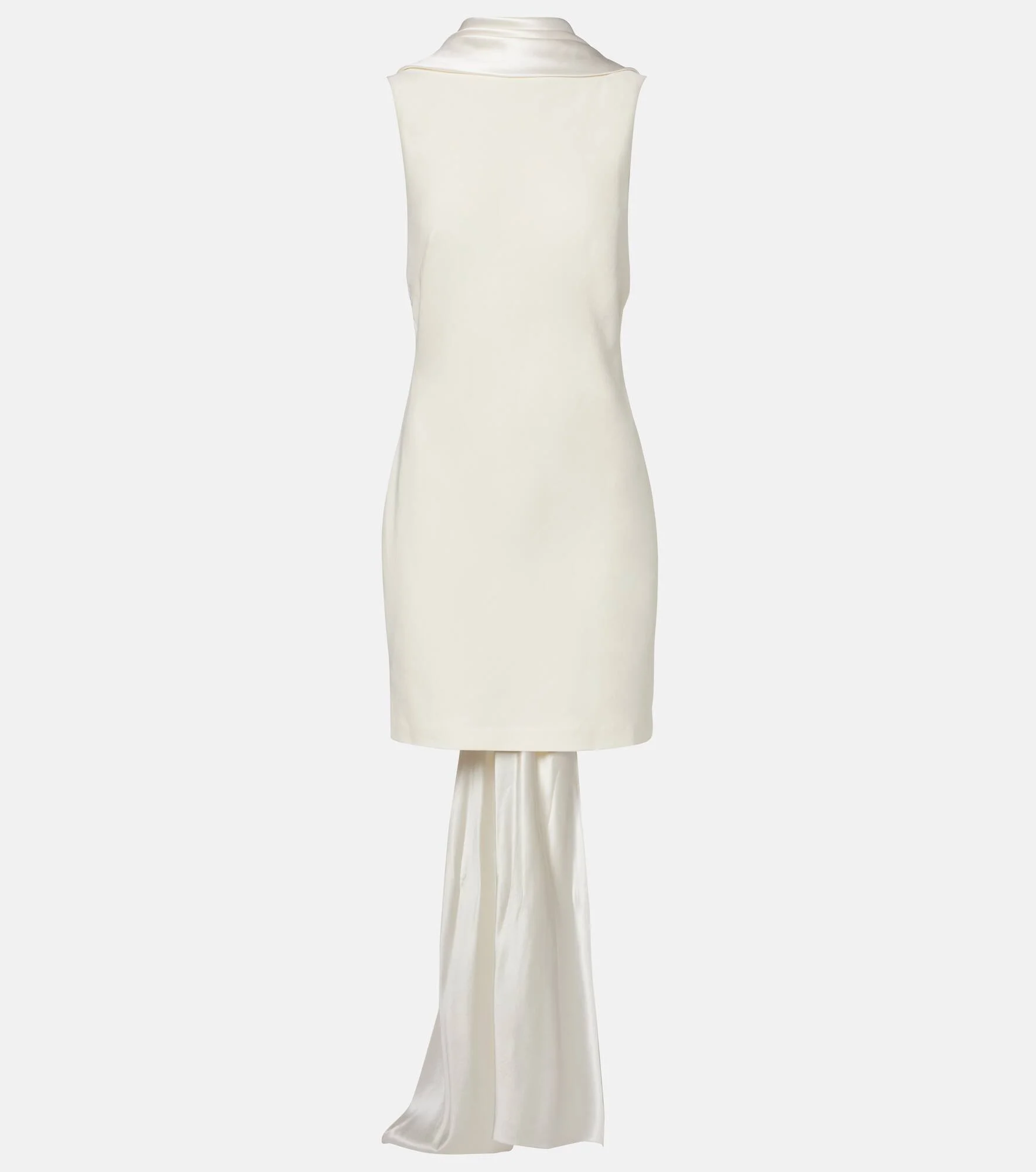 Bridal Mimi wool-blend minidress - 1