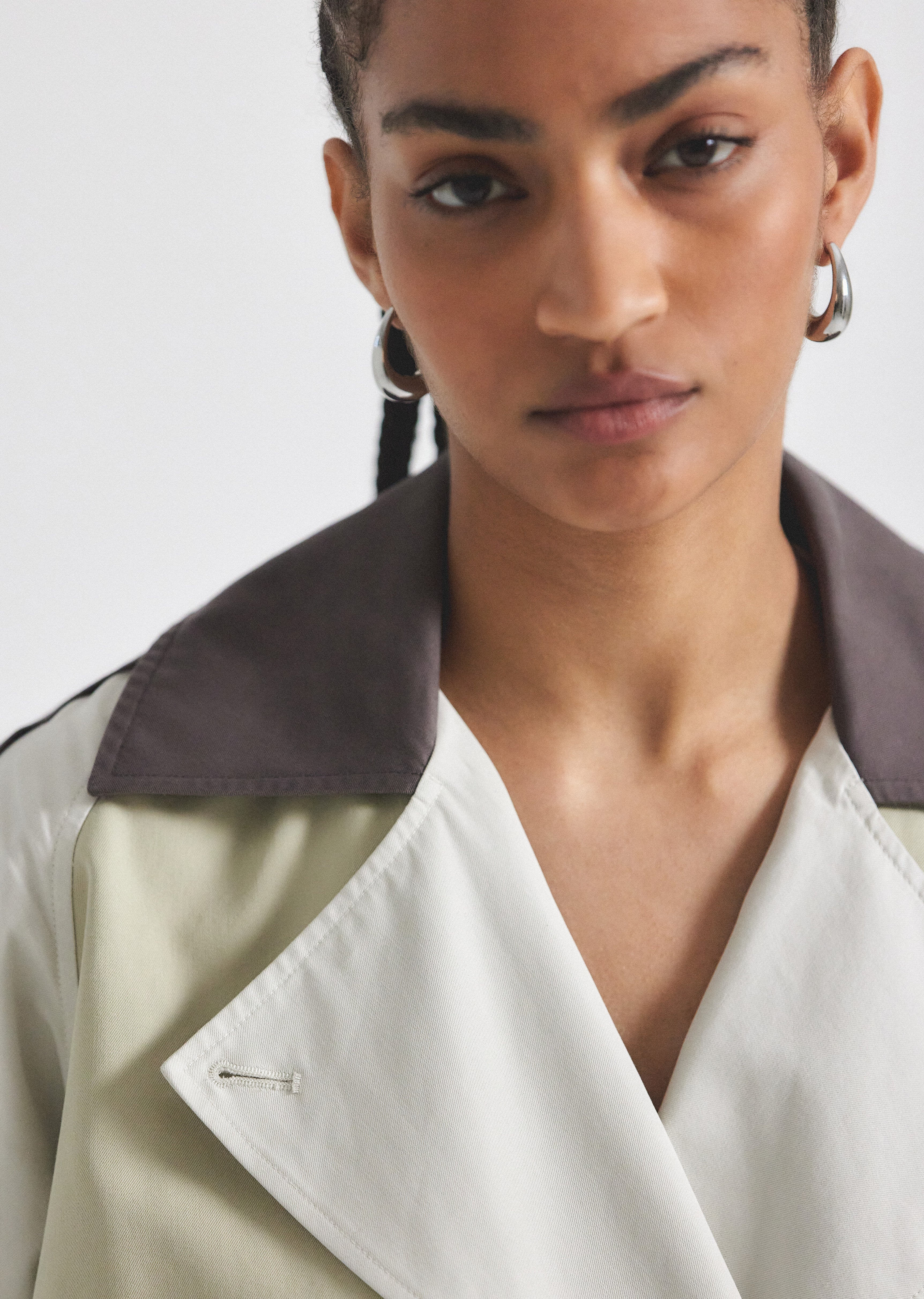 INES CROPPED TRENCH JACKET - 3